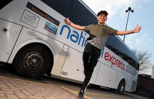 National Express sponsors Junior to train at prestigious Liverpool dance school
