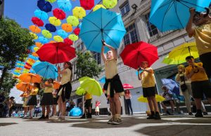 ADHD Foundation Umbrella Project returns to Liverpool street for the summer